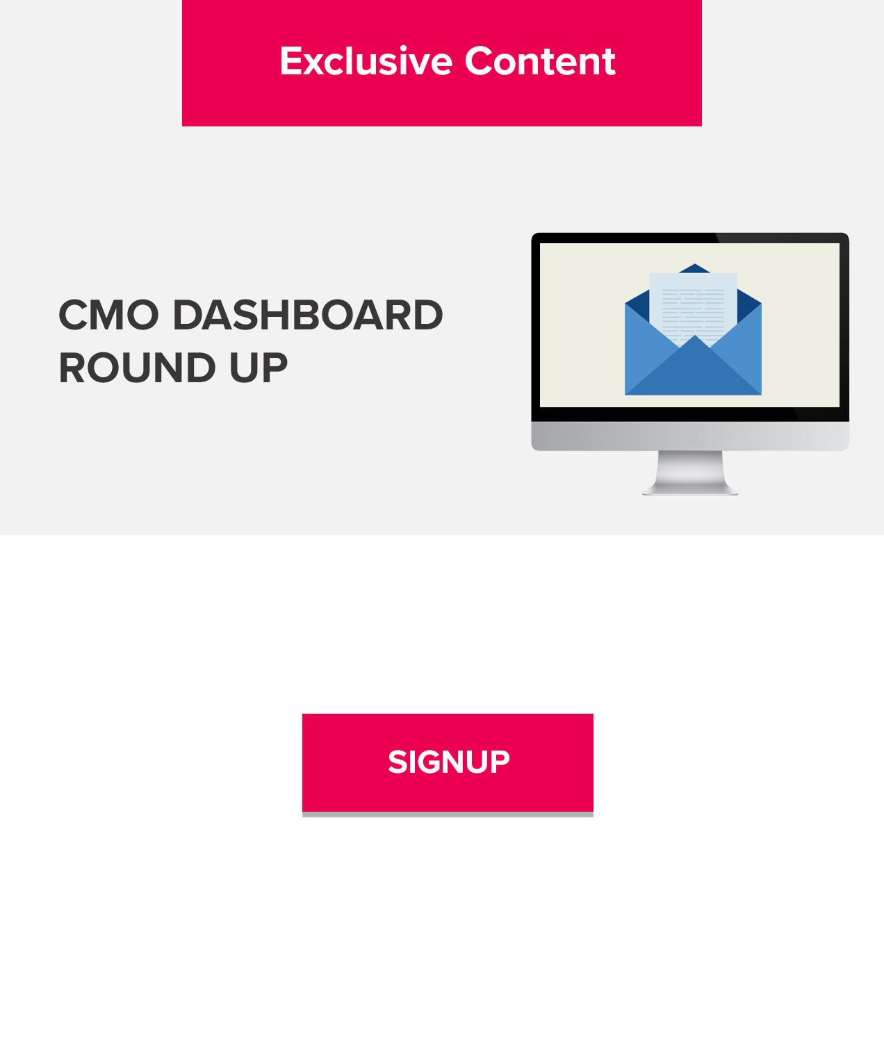 Get reminders on how to become a CMO